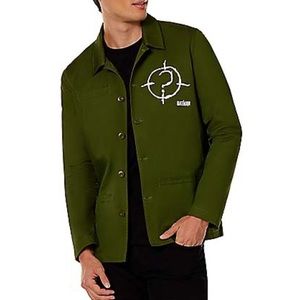 Bioworld Riddler( The Batman)Green Shirt Jacket with Target Design.